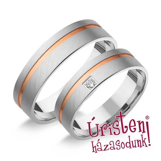 HR165B KARIKAGYŰRŰ GYÉMÁNT KŐVEL