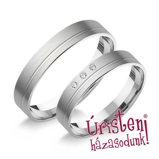 HR167B KARIKAGYŰRŰ GYÉMÁNT KÖVEKKEL