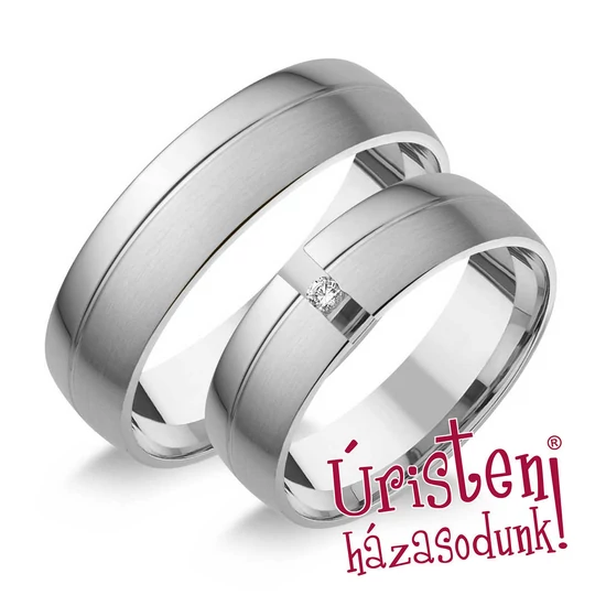 HR189B KARIKAGYŰRŰ GYÉMÁNT KŐVEL