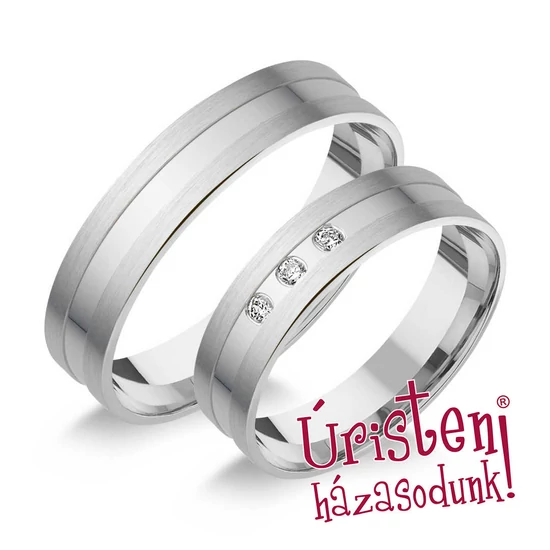 HR191C KARIKAGYŰRŰ CIRKÓNIA KÖVEKKEL