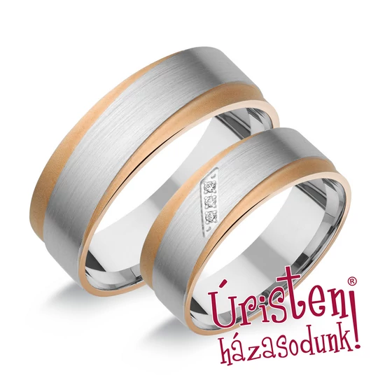 HR217B KARIKAGYŰRŰ GYÉMÁNT KÖVEKKEL