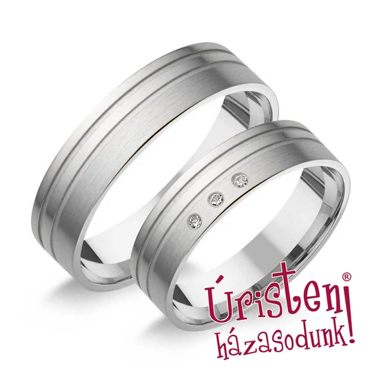 HR263B KARIKAGYŰRŰ GYÉMÁNT KÖVEKKEL