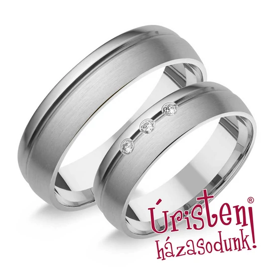 HR51B KARIKAGYŰRŰ GYÉMÁNT KÖVEKKEL