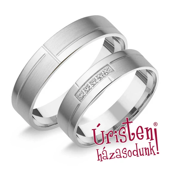 HR59B KARIKAGYŰRŰ GYÉMÁNT KÖVEKKEL