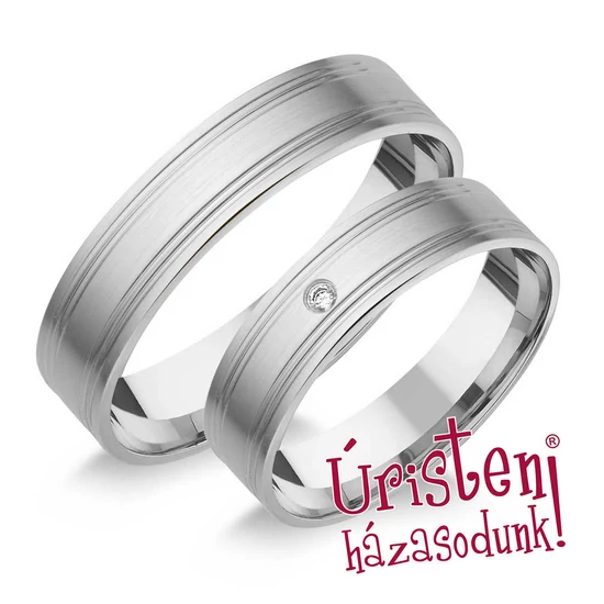 HR60B KARIKAGYŰRŰ GYÉMÁNT KŐVEL