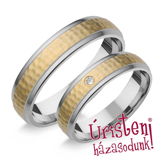 HR71B KARIKAGYŰRŰ GYÉMÁNT KŐVEL