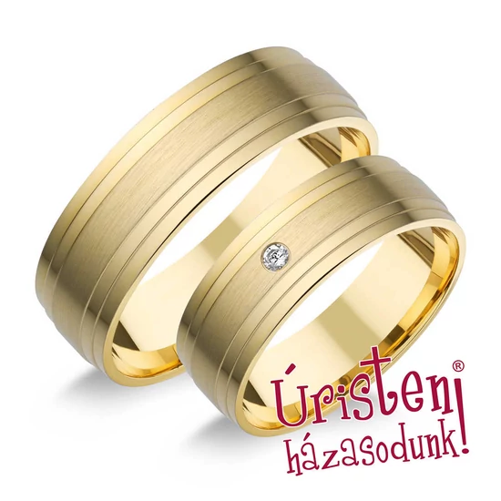HR79B KARIKAGYŰRŰ GYÉMÁNT KŐVEL