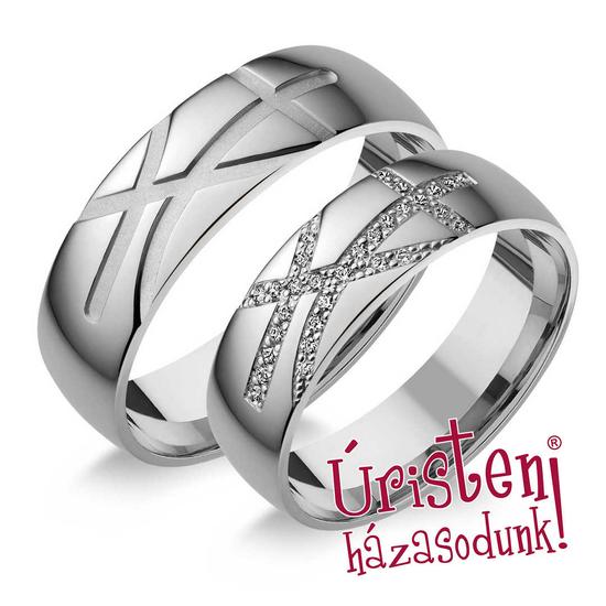 UH053B KARIKAGYŰRŰ GYÉMÁNT KÖVEKKEL