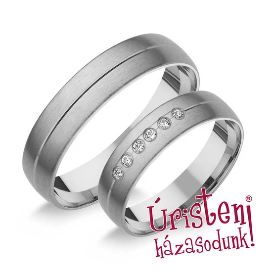 UHC9B KARIKAGYŰRŰ GYÉMÁNT KÖVEKKEL