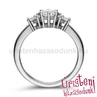 E101FB52 - GYÉMÁNT:  0.52 CT (4.75mm Ø) Eljegyzési Gyűrű