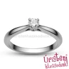 E102FB20 - GYÉMÁNT:  0.20 CT (=3.7mm Ø) Eljegyzési Gyűrű