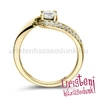 E103SB72 - GYÉMÁNT:  0.72 CT (5.0mm Ø) Eljegyzési Gyűrű