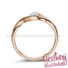 E104RB18 - GYÉMÁNT:  0.18 CT (=3.6mm Ø) Eljegyzési Gyűrű