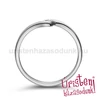 E105FB07 - GYÉMÁNT:  0.07 CT (=2.6mm Ø) Eljegyzési Gyűrű