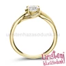 E108SB86 - GYÉMÁNT:  0.86 CT (5.5 mm Ø) Eljegyzési Gyűrű