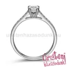 E111FB62 - GYÉMÁNT:  0.62 CT (=4.5 mm Ø) Eljegyzési Gyűrű