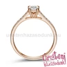 E111RB62 - GYÉMÁNT:  0.62 CT (4.5 mm Ø) Eljegyzési Gyűrű