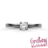 E113FB27 - GYÉMÁNT:  0.27 CT (=4.1mm Ø) Eljegyzési Gyűrű