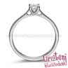 E113FB27 - GYÉMÁNT:  0.27 CT (=4.1mm Ø) Eljegyzési Gyűrű