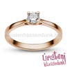 E113RB25 - GYÉMÁNT:  0.25 CT (=4.0mm Ø) Eljegyzési Gyűrű