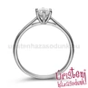 E114FB35 - GYÉMÁNT:  0.35 CT (=4.5mm Ø) Eljegyzési Gyűrű