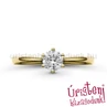 E114SB35 - GYÉMÁNT:  0.35 CT (=4.5mm Ø) Eljegyzési Gyűrű