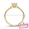 E114SB35 - GYÉMÁNT:  0.35 CT (=4.5mm Ø) Eljegyzési Gyűrű
