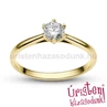 E114SB35 - GYÉMÁNT:  0.35 CT (=4.5mm Ø) Eljegyzési Gyűrű