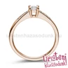 E115RB35 - GYÉMÁNT:  0.35 CT (4.0mm Ø) Eljegyzési Gyűrű