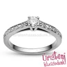 E118FB49 - GYÉMÁNT:  0.49 CT (4.1mm Ø) Eljegyzési Gyűrű
