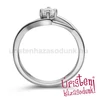 E120FB32 - GYÉMÁNT:  0.32 CT (=4.3mm Ø) Eljegyzési Gyűrű