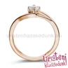 E120RB32 - GYÉMÁNT: 0,32ct (4,3mm Ø) Eljegyzési Gyűrű