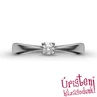 E1FB10 - GYÉMÁNT:  0.10 CT (=2.9mm Ø) Eljegyzési Gyűrű