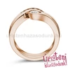 E204RB35 - GYÉMÁNT:  0.35 CT (4.0 mmØ) Eljegyzési Gyűrű