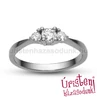 E208FB33 - GYÉMÁNT:  0.33 CT (3.75 mm Ø) Eljegyzési Gyűrű