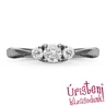 E208FB33 - GYÉMÁNT:  0.33 CT (3.75 mm Ø) Eljegyzési Gyűrű