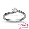 E209FB17 - GYÉMÁNT:  0.17 CT (3.55 mm Ø) Eljegyzési Gyűrű