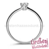 E209FB17 - GYÉMÁNT:  0.17 CT (3.55 mm Ø) Eljegyzési Gyűrű