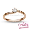 E209RB17 - GYÉMÁNT:  0.17 CT (3.55 mm Ø) Eljegyzési Gyűrű