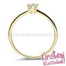 E209SB17 - GYÉMÁNT:  0.17 CT (3.55 mm Ø) Eljegyzési Gyűrű