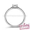 E210FB39 - GYÉMÁNT:  0.39 CT (4.5 mmØ) Eljegyzési Gyűrű
