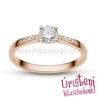 E210RLB39 - LABOR GYÉMÁNT:  0.39 CT (4.5 mmØ) Eljegyzési Gyűrű