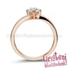 E214RLB50 Labor Gyémánt Eljegyzési gyűrű – 0.50 CT (=5.00 mm Ø)