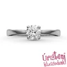 E21FB50 - GYÉMÁNT:  0.50 CT (=5.0mm Ø) Eljegyzési Gyűrű