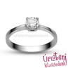 E21FB50 - GYÉMÁNT:  0.50 CT (=5.0mm Ø) Eljegyzési Gyűrű