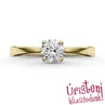 E21SB50 - GYÉMÁNT:  0.50 CT (=5.0mm Ø) Eljegyzési Gyűrű