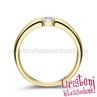 E22SB26 - GYÉMÁNT:  0.26 CT (=4.05mm Ø) Eljegyzési Gyűrű