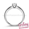 E23FB30 - GYÉMÁNT:  0.30 CT (=4.2mm Ø) Eljegyzési Gyűrű