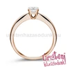 E23RB30 - GYÉMÁNT:  0.30 CT (=4.2mm Ø) Eljegyzési Gyűrű