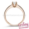 E25RB35 - GYÉMÁNT:  0.35 CT (=4.5mm Ø) Eljegyzési Gyűrű